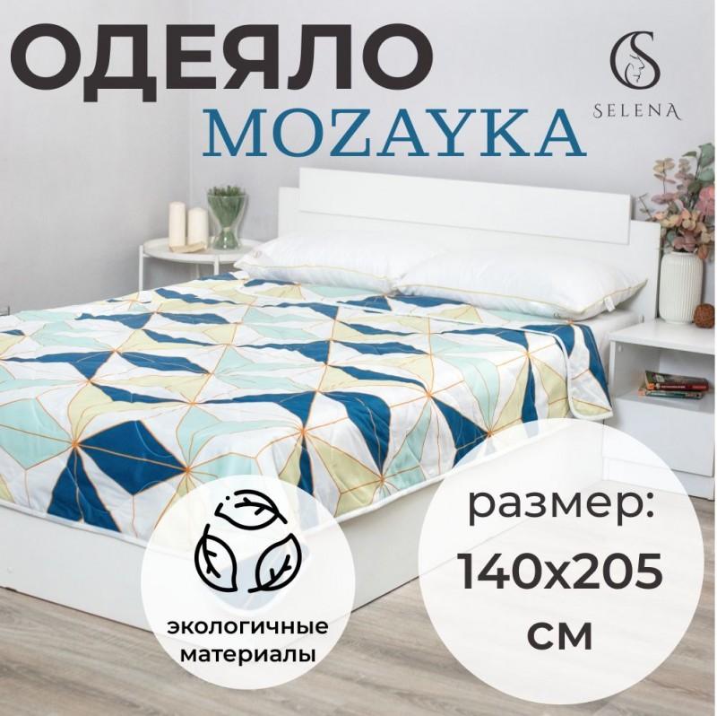 Одеяло 'Mozayka', всесезонное, 1,5 спальный, 140х205см