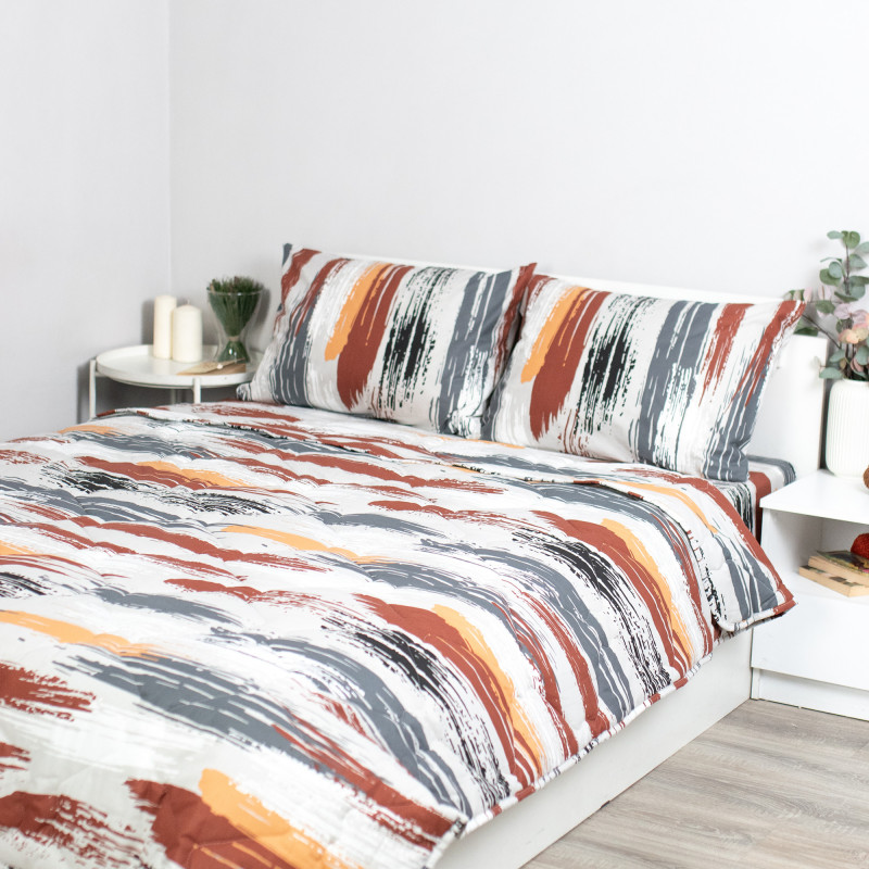 Набор летний Нанду 2 сп, поплин (хлопок 100 %), наволочка (50х70)