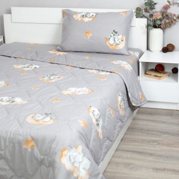 Набор летний Эквадор 1,5 сп, поплин (хлопок 100 %), наволочка (50х70)