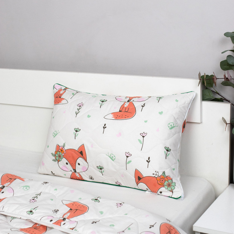 Подушка SELENA 'КЭТ', 40х60  см, со съемным стеганым чехлом на молнии и с внутренней подушкой