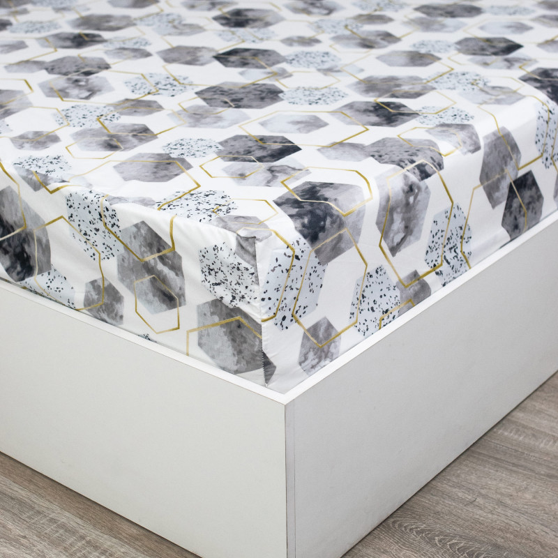 Набор летний ГЕРОН 2 сп, полисатин (полиэстер 100 %), наволочка (50х70)