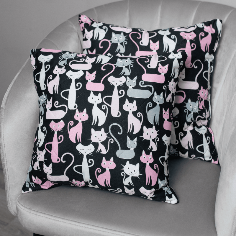 Набор декоративных подушек стеганых SELENA, ФЕЛИС, 40х40 см 2 шт