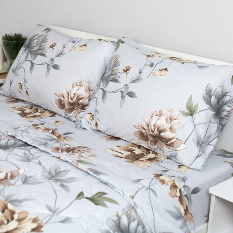 Набор летний Калипсо 1,5 спальный, поплин (хлопок 100 %), наволочка (50х70) 