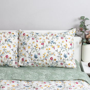 Набор летний Люция 1,5 спальный, поплин (хлопок 100 %), наволочка (50х70) 