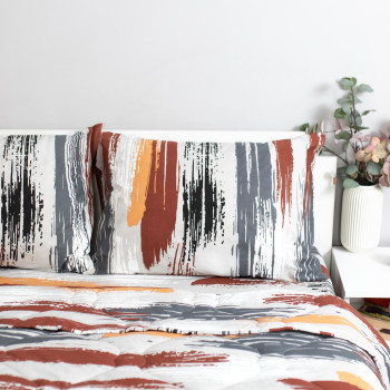 Набор летний Нанду семейный, поплин (хлопок 100 %), наволочка (50х70)