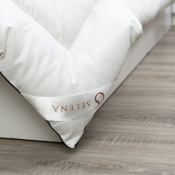 Одеяло всесезонное ЕВРО 200х215 см "SONORA", Микроволокно, SELENA