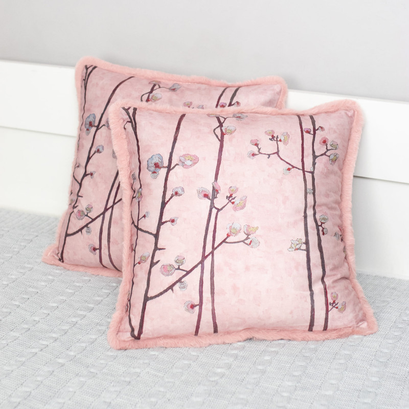 Набор декоративных подушек со съемным чехлом 45х45 см, 2 шт, RH 23717 SELENA