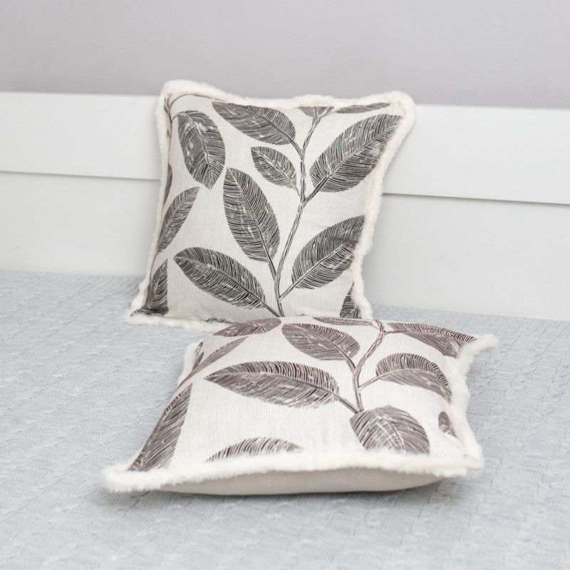 Набор декоративных подушек со съемным чехлом 45х45 см, 2 шт, RH 23738 SELENA