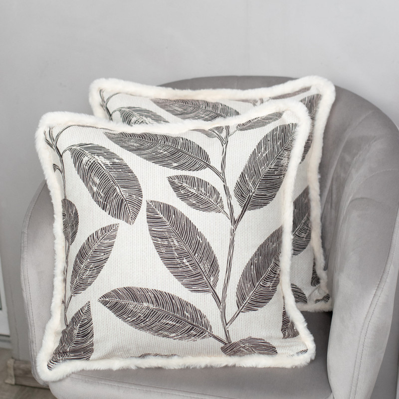 Набор декоративных подушек со съемным чехлом 45х45 см, 2 шт, RH 23738 SELENA