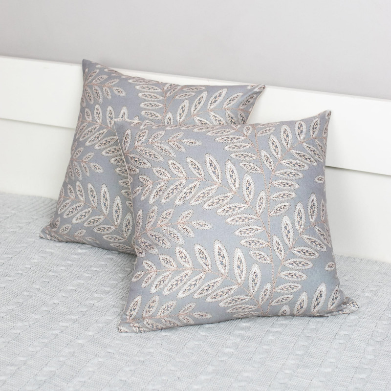 Набор декоративных подушек со съемным чехлом 45х45 см, 2 шт, RH 23760 SELENA