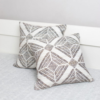 Набор декоративных подушек со съемным чехлом 45х45 см, 2 шт, RH 23774 SELENA