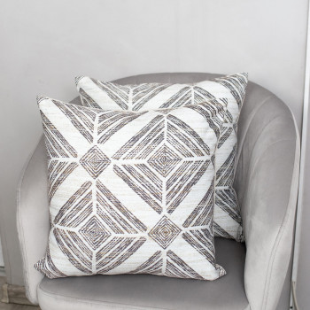 Набор декоративных подушек со съемным чехлом 45х45 см, 2 шт, RH 23774 SELENA