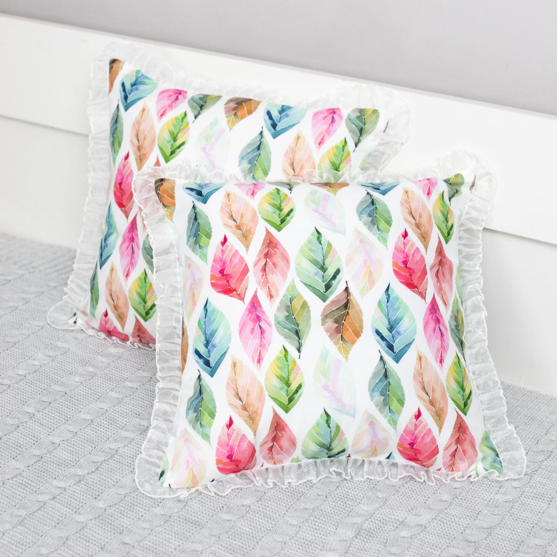 Набор декоративных подушек со съемным чехлом 40х40 см, 2 шт, RH 23791, SELENA