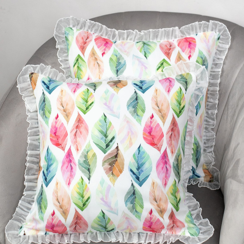 Набор декоративных подушек со съемным чехлом 40х40 см, 2 шт, RH 23791, SELENA