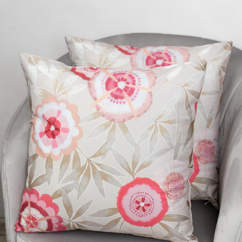 Набор декоративных подушек со съемным чехлом 45х45 см, 2 шт, RH 23921 SELENA