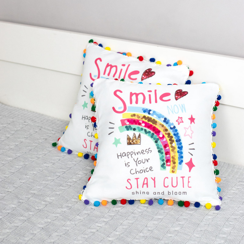 Набор декоративных подушек со съемным чехлом 40х40 см, 2 шт, RH 23923 SELENA