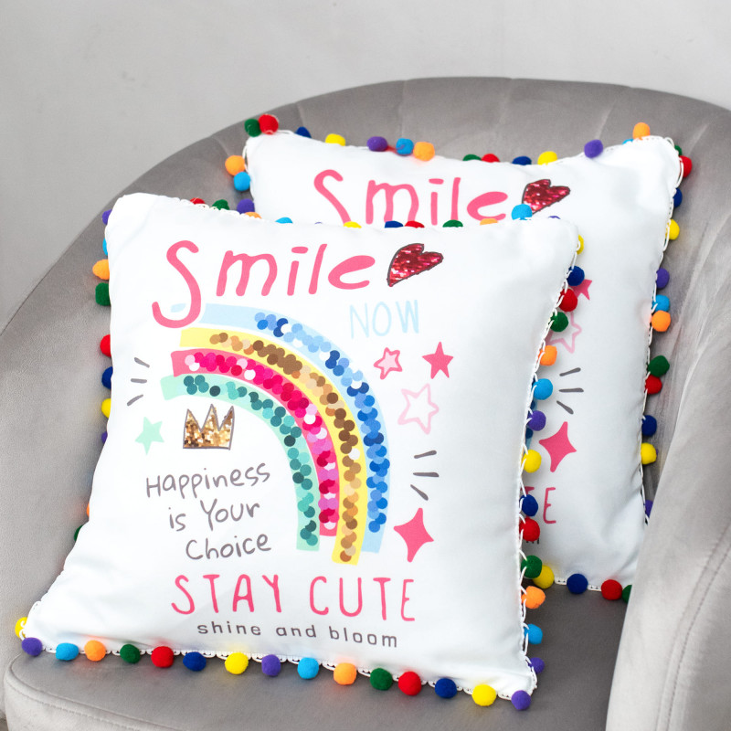 Набор декоративных подушек со съемным чехлом 40х40 см, 2 шт, RH 23923 SELENA