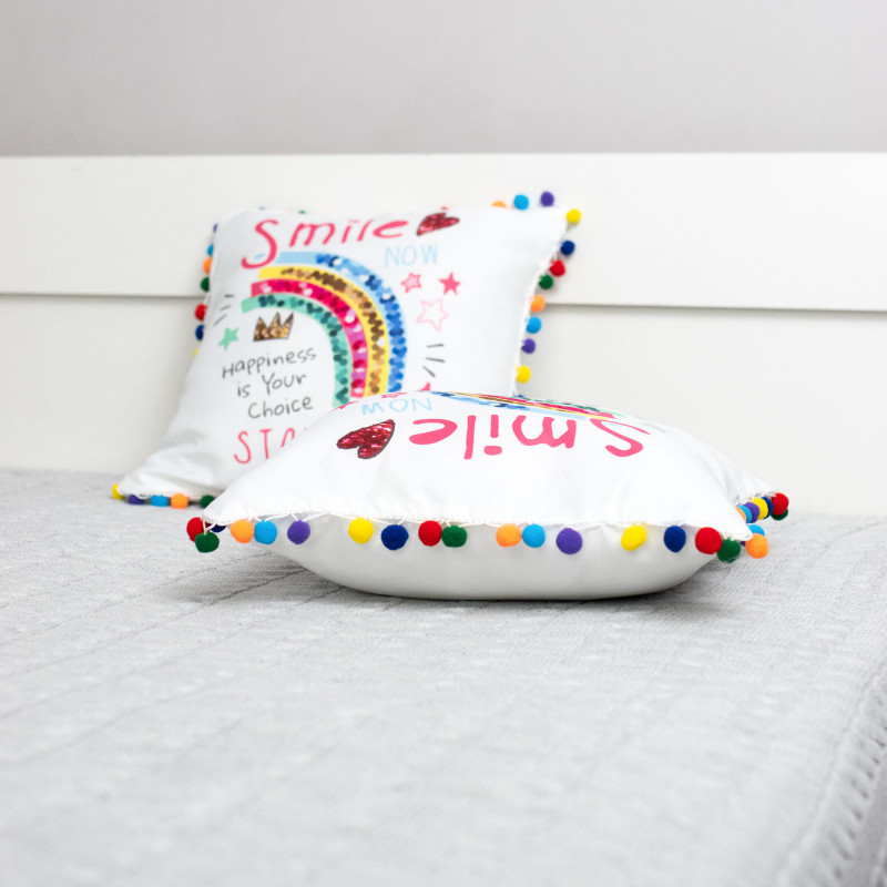 Набор декоративных подушек со съемным чехлом 40х40 см, 2 шт, RH 23923 SELENA