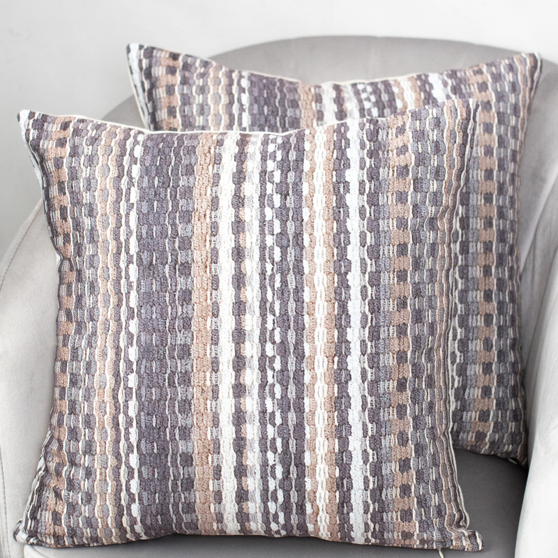 Набор декоративных подушек со съемным чехлом 45х45 см, 2 шт, RH 23941 SELENA