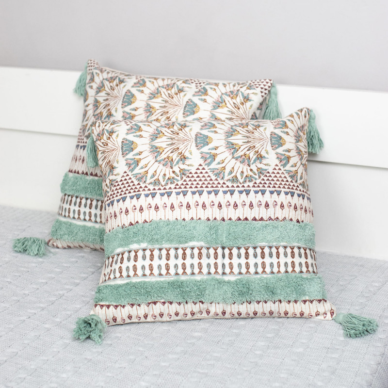 Набор декоративных подушек со съемным чехлом 45х45 см, 2 шт, RH 23953 SELENA