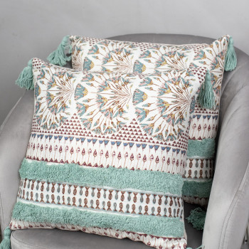 Набор декоративных подушек со съемным чехлом 45х45 см, 2 шт, RH 23953 SELENA