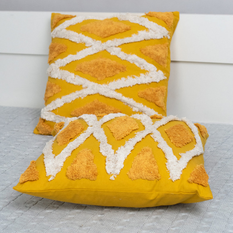 Набор декоративных подушек со съемным чехлом 45х45 см, 2 шт, RH 23967 SELENA