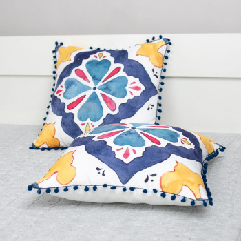 Набор декоративных подушек со съемным чехлом 45х45 см, 2 шт, RH 23977 SELENA