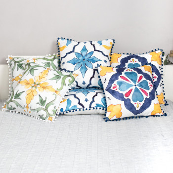 Набор декоративных подушек со съемным чехлом 45х45 см, 2 шт, RH 23977 SELENA