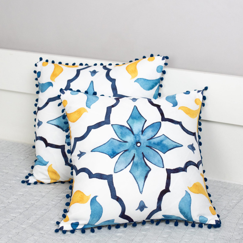 Набор декоративных подушек со съемным чехлом 45х45 см, 2 шт, RH 23978 SELENA