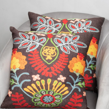 Набор декоративных подушек со съемным чехлом 45х45 см, 2 шт, RH 24046 SELENA