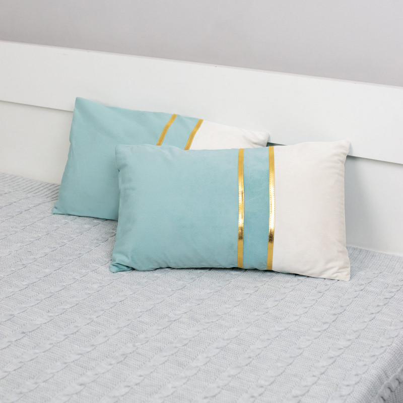 Набор декоративных подушек со съемным чехлом 30х50 см, 2 шт, RH 24120 SELENA