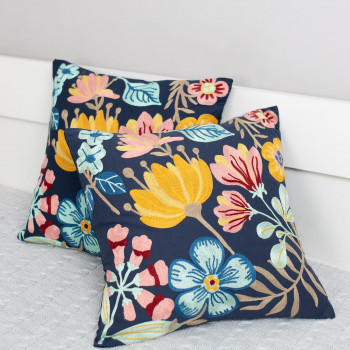 Набор декоративных подушек со съемным чехлом 40х40 см, 2 шт, RH 24128 SELENA