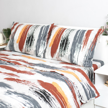 Набор летний Нанду 2 сп, поплин (хлопок 100 %), наволочка (50х70)