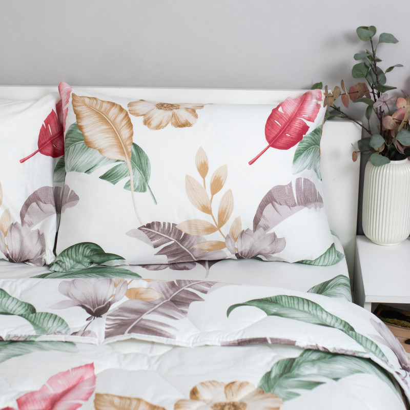 Набор летний Ингрид евро, поплин (хлопок 100 %), наволочка (50х70)