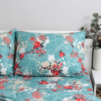 Набор летний ЛУННА евро, полисатин (полиэстер 100 %), наволочка (50х70)