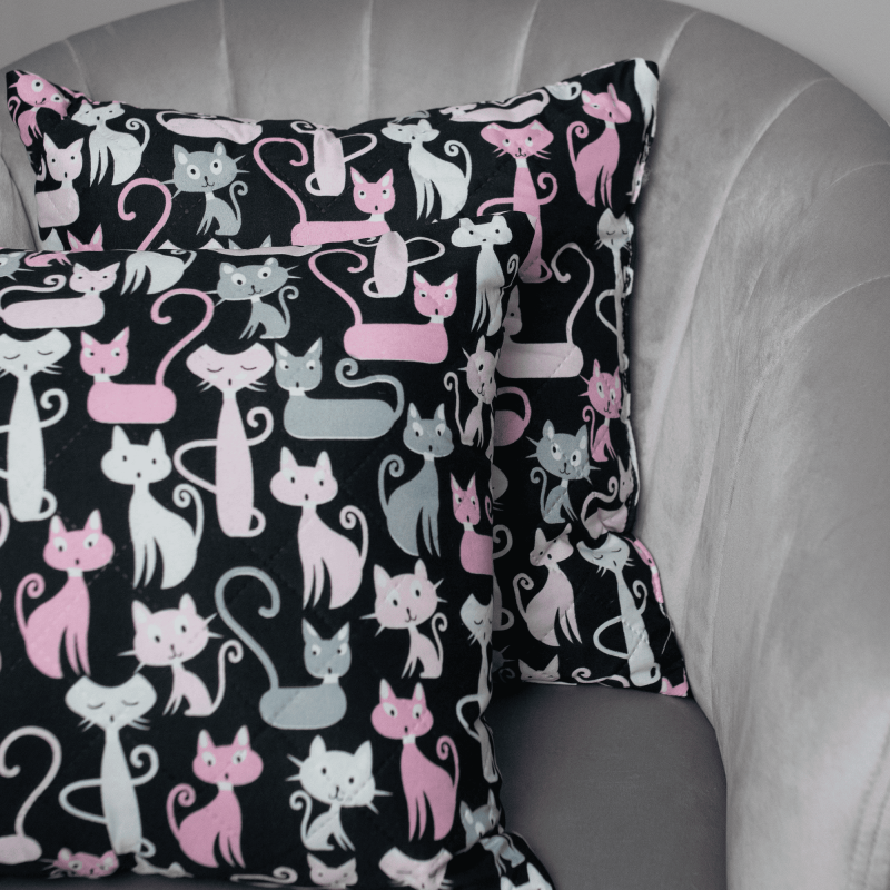 Набор декоративных подушек стеганых SELENA, ФЕЛИС, 50х50 см 2 шт