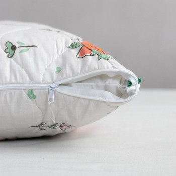 Подушка SELENA 'КЭТ', 40х60  см, со съемным стеганым чехлом на молнии и с внутренней подушкой