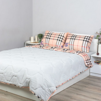 Набор летний БЛОССОМ евро, полисатин (полиэстер 100 %), наволочка (50х70)