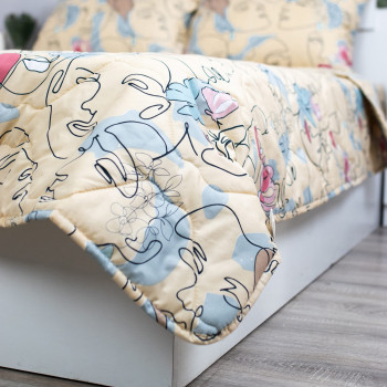 Набор летний БИЛД евро, полисатин (полиэстер 100 %), наволочка (50х70)