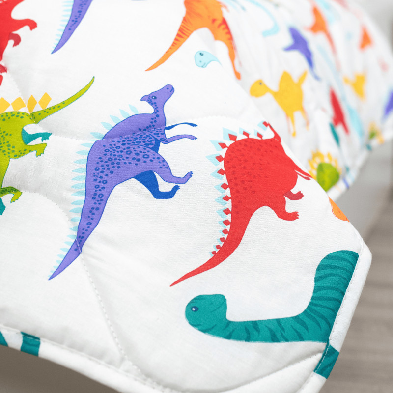 Одеяло детское  140х205 (см) ДИНО  (синтепон, поплин) 