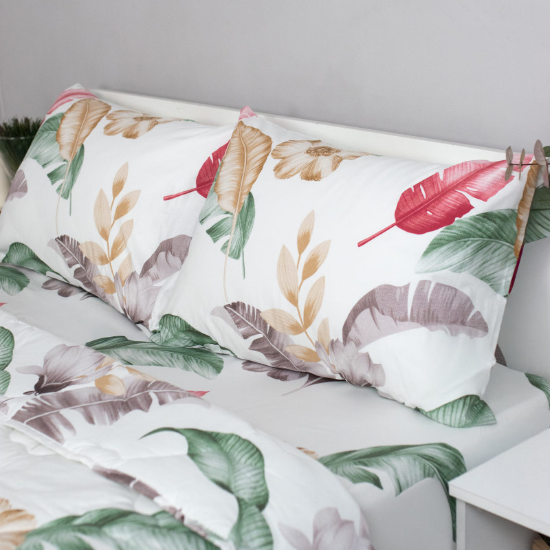 Набор летний Ингрид 1,5 сп, поплин (хлопок 100 %), наволочка (50х70)