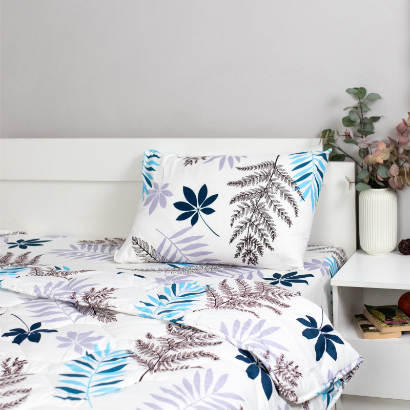 Набор летний ЗЛАТА 1,5 сп, полисатин (полиэстер 100 %), наволочка (50х70)