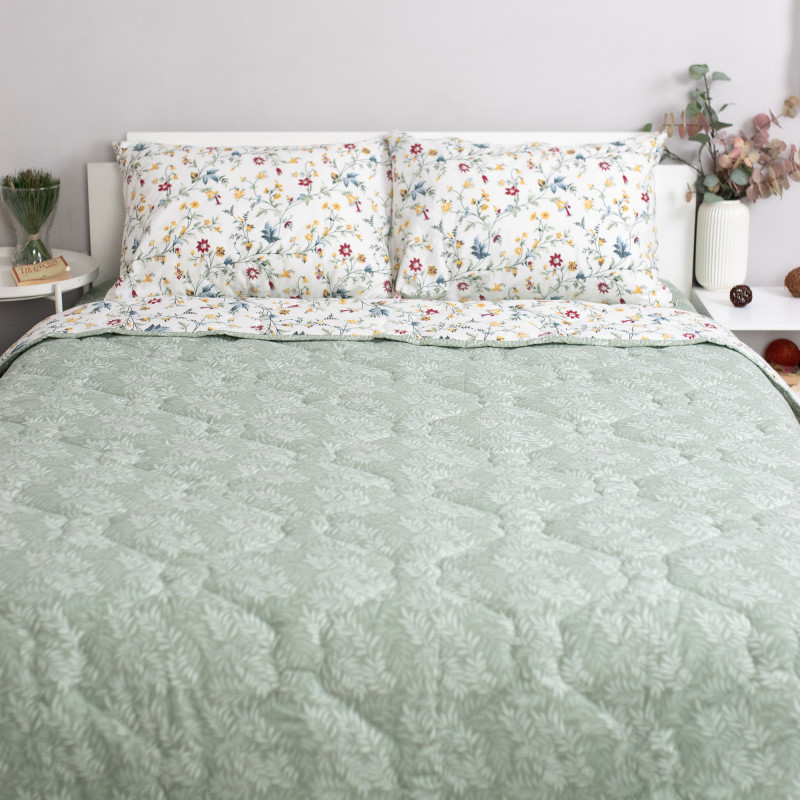 Набор летний Люция евро, поплин (хлопок 100 %), наволочка (50х70)