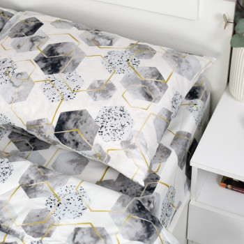 Набор летний ГЕРОН евро, полисатин (полиэстер 100 %), наволочка (50х70)