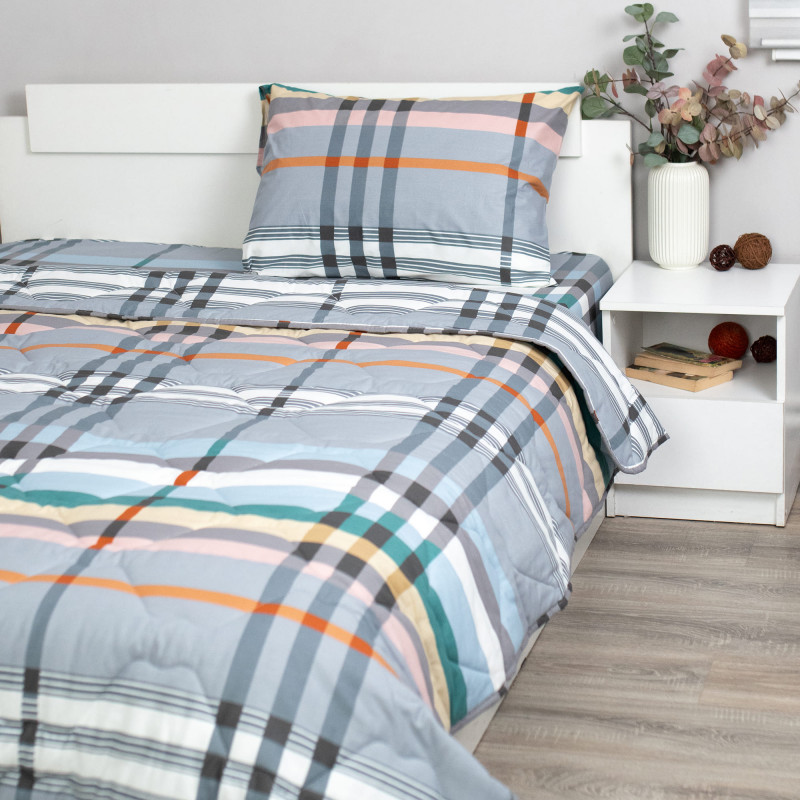 Набор летний Эвридика 1,5 сп, поплин (хлопок 100 %), наволочка (50х70)