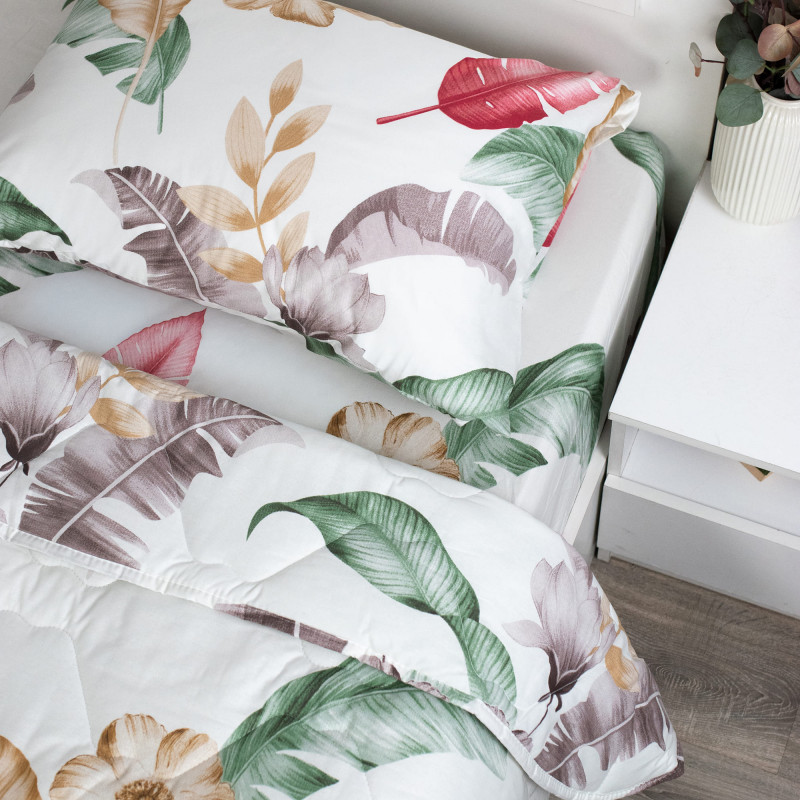 Набор летний Ингрид 1,5 сп, поплин (хлопок 100 %), наволочка (50х70)