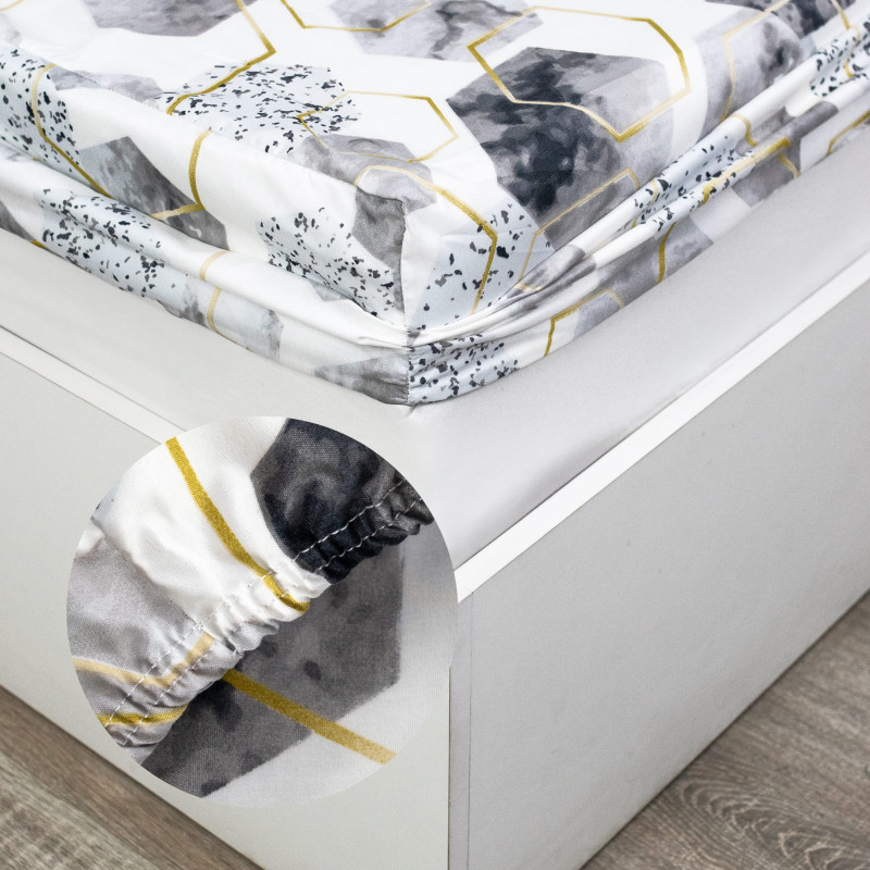 Набор летний ГЕРОН евро, полисатин (полиэстер 100 %), наволочка (50х70)