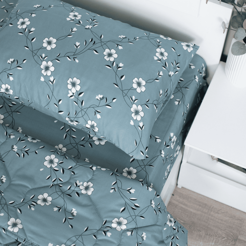 Набор летний КСЕНИЯ 1,5 сп, полисатин (полиэстер 100 %), наволочка (50х70)