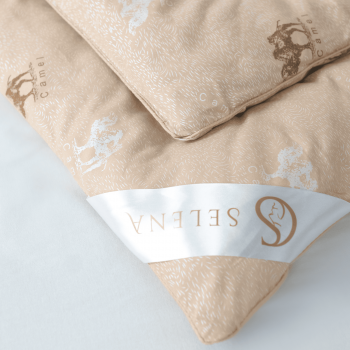 Одеяло всесезонное 'Sky Line' 200х215 см, Верблюжья шерсть