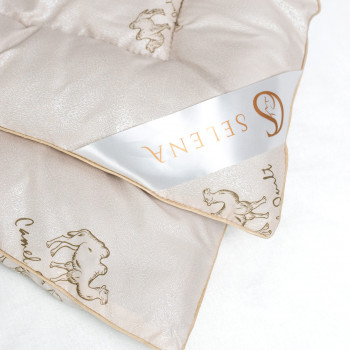 Одеяло всесезонное 'Sky Line' 200х215 см, Верблюжья шерсть